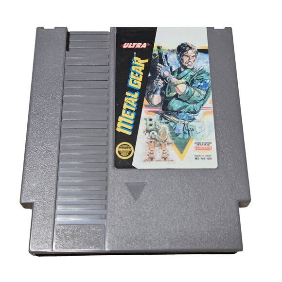METAL GEAR 1988 NES Nintendo Classic Original Authentic Clean Tested Game - Picture 1 of 5
